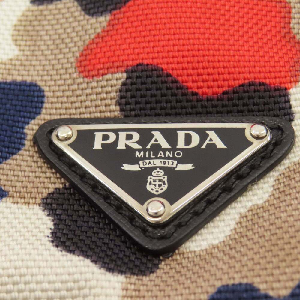 PRADA Cream Canvas Shoulder Bag - Picture 9 of 16